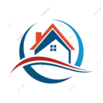 pngtree modern real estate logo with house and circle design vector png image 15444421 removebg preview